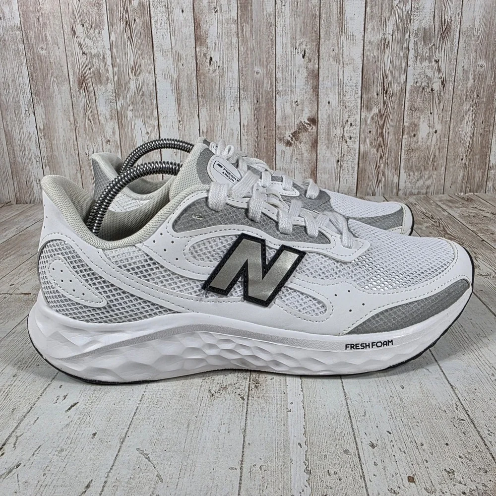 New Balance Fresh Foam Arishi v4 Womens Running White Grey WARISTT4 Size 11